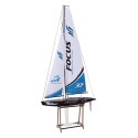 Focus Yacht 1m RTS 2,4GHz Blue Radiocus sailboat | Scientific-MHD