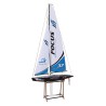 Voilier radiocommandé FOCUS Yacht 1m RTS 2,4GHz Bleu