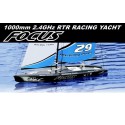 Focus Yacht 1m RTS 2,4GHz Blue Radiocus sailboat | Scientific-MHD