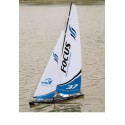 Focus Yacht 1m RTS 2,4GHz Blue Radiocus sailboat | Scientific-MHD