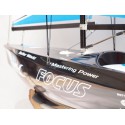 Voilier radiocommandé FOCUS Yacht 1m RTS 2,4GHz Bleu