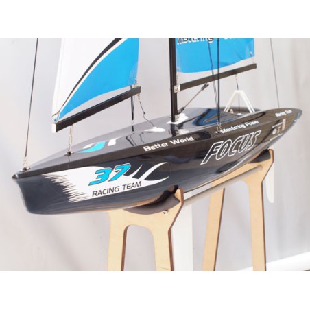 Focus Yacht 1m RTS 2,4GHz Blue Radiocus sailboat | Scientific-MHD