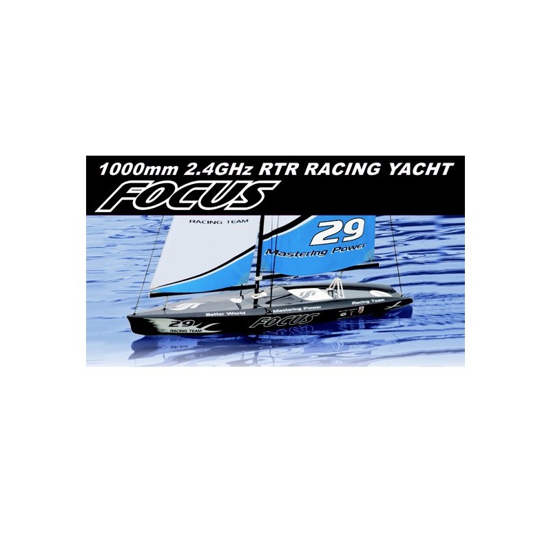 Voilier radiocommandé FOCUS Yacht 1m RTS