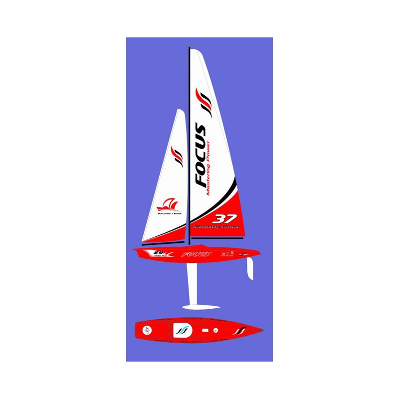 Voilier radiocommandé FOCUS Yacht 1m RTS