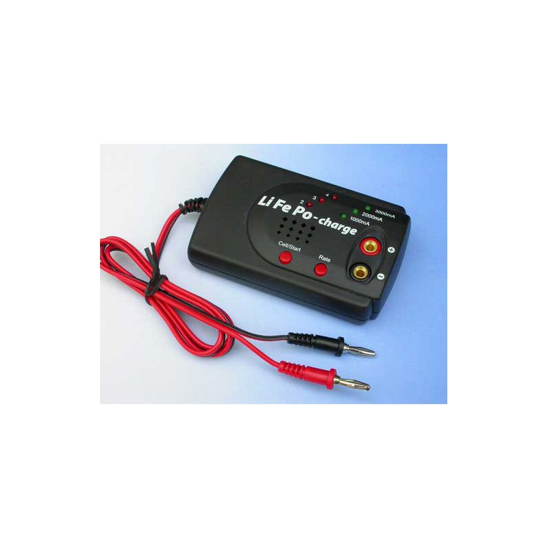 Chargeur pour accu pour appareil radiocommandé CHARGEUR 12 VoltsLIFE PO