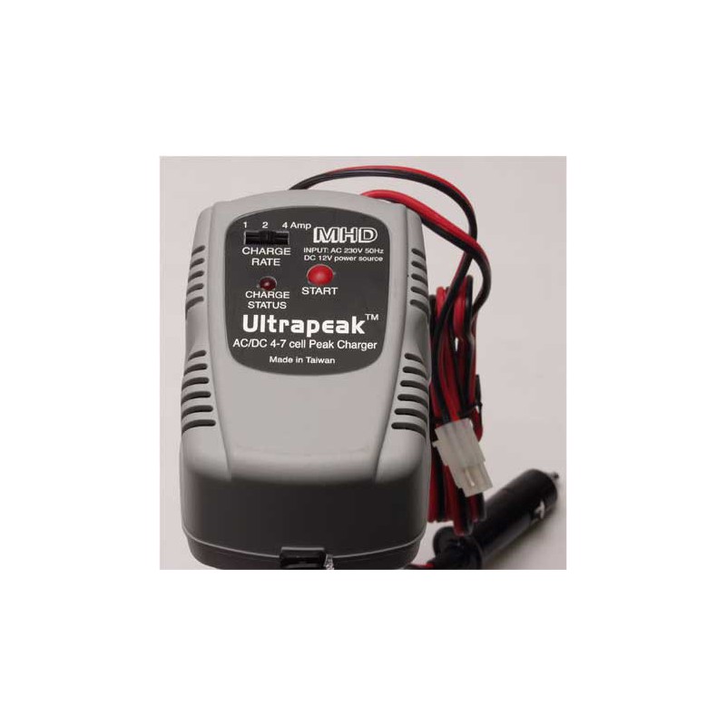 Chargeur pour accu pour appareil radiocommandé CHARGEUR RAPIDE MIXTE 12/220 V