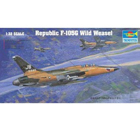 F-105G plastic plane model Wild Weasel | Scientific-MHD
