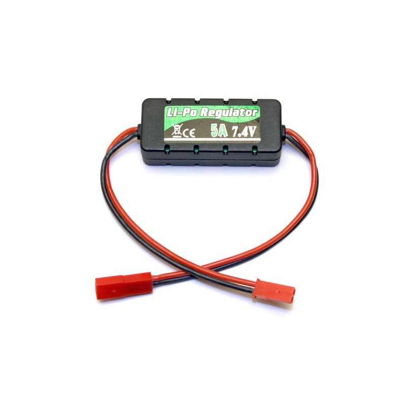 Accessoire pour radio REGULATEUR LIPO 7,4V-5A