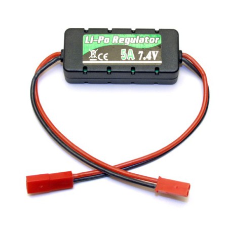 Accessoire pour radio REGULATEUR LIPO 7,4V-5A