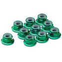 Radio -controlled car accessories 10 aluminum rings 5 ​​mm blue | Scientific-MHD