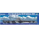 Maquette de Bateau en plastique US YORKTOWN CV-10 1944