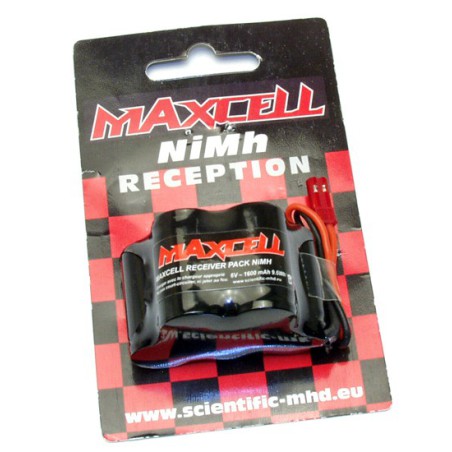 Accu NiMH pour appareil radiocommandé PACK Rx 6V 1600mA BEC