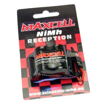 NIMH battery for radio controlled device Pack RX 6V 1600MA JR | Scientific-MHD