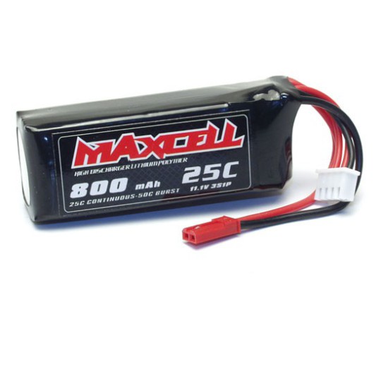 Accu LIPO pour appareil radiocommandé Accu LiPo 25C 11,1V 800 mA Accu LIPO pour appareil radiocommandé Accu LiPo 25C 11,1V 800 mA