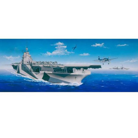 US Ticonderoga CV-14 plastic boat model | Scientific-MHD