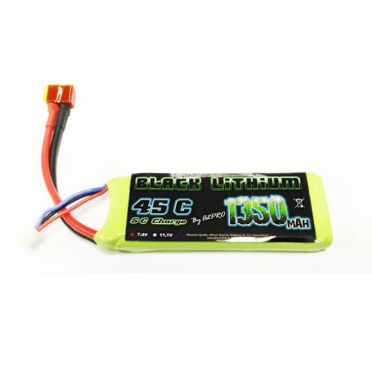 Batterie LiPo 3S 11,1V 6000 mAh 50C avec coque rigide - Maxcell