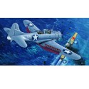 SBD-3 plastic plane model "Dauntless" Mildway | Scientific-MHD