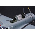 Maquette d'avion en plastique SBD-3 "DAUNTLESS" MILDWAY