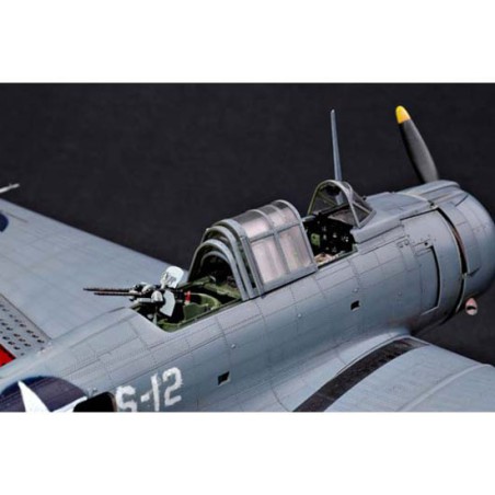 Maquette d'avion en plastique SBD-3 "DAUNTLESS" MILDWAY