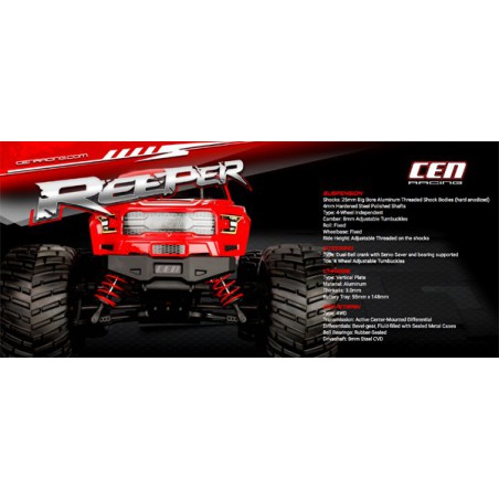 Radiocommandeous Electric Car Combo Reeper / Lipo 60c | Scientific-MHD