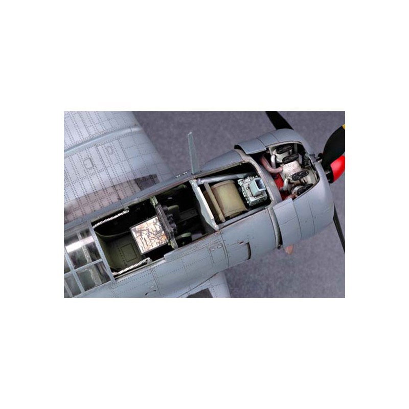 Maquette d'avion en plastique SBD-3/4A "DAUNTLESS"