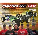 Voiture thermique radiocommandée MATRIX SPORT R2 RTR 1/8