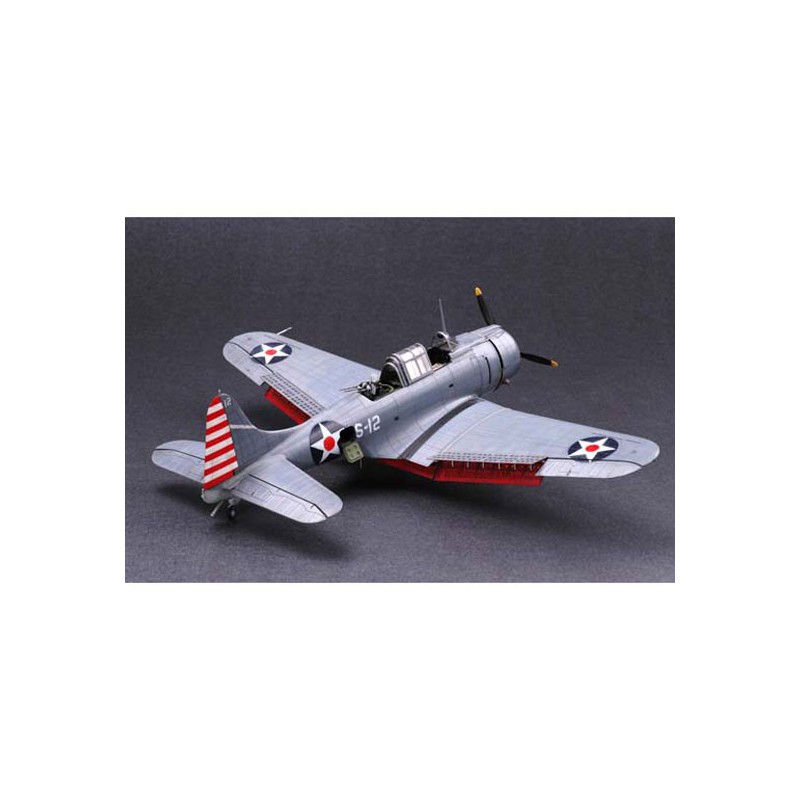 Maquette d'avion en plastique SBD-3/4A "DAUNTLESS"