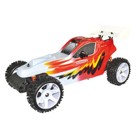 Buggy 1/10 thermique MHD Flash carrosserie bleue