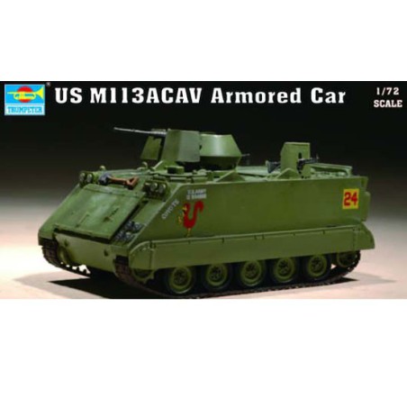 Maquette de Char en plastique US M113ACAV