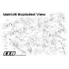 Voiture thermique radiocommandée MATRIX SC 2WD GP 1/5
