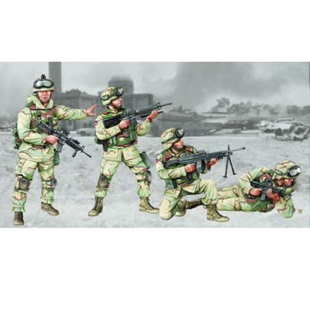 Figurine US 10 101 ST AIRBORNE DIVISION CREW