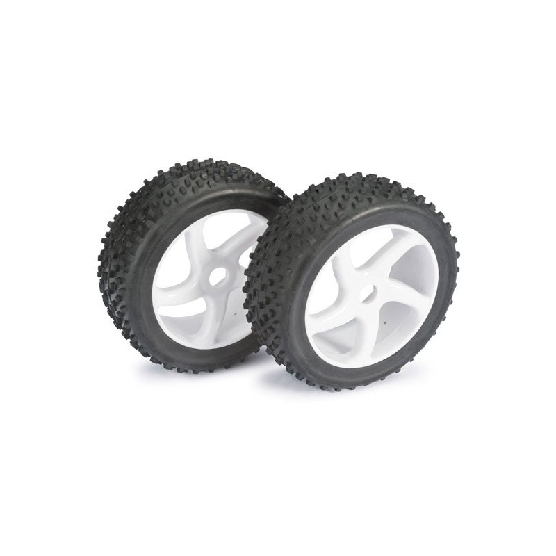 Accessoires pour voiture radiocommandée Paire roues Buggy 1/8