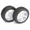 Accessoires pour voiture radiocommandée Paire roues Buggy 1/8