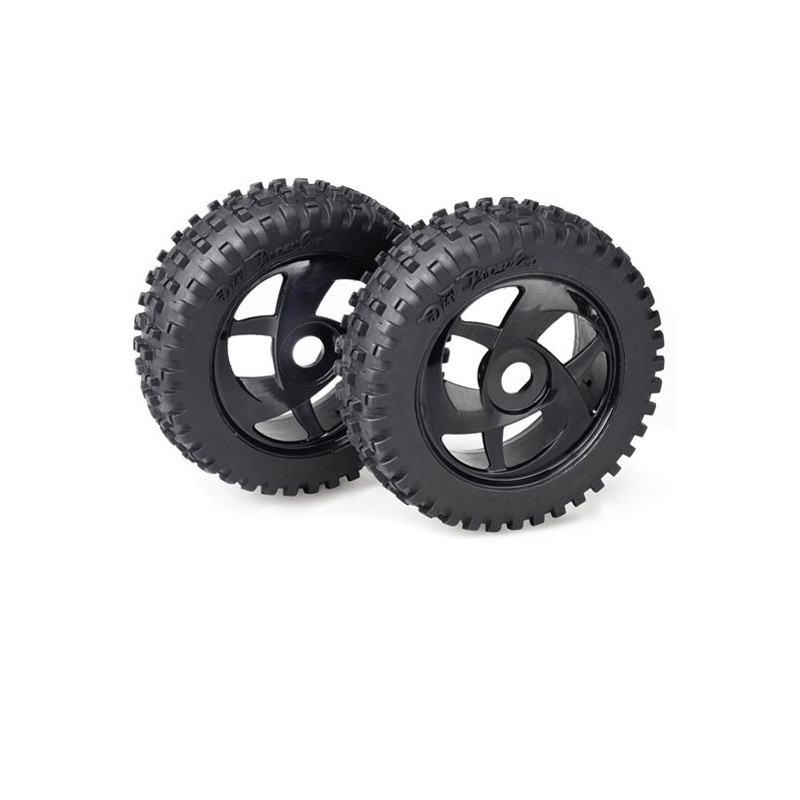 Accessoires pour voiture radiocommandée Paire roues Harakiri 1/8