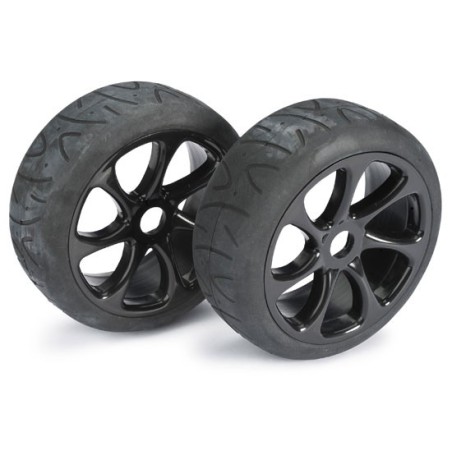 Accessoires pour voiture radiocommandée Paire Roues Piste Buggy 1/8