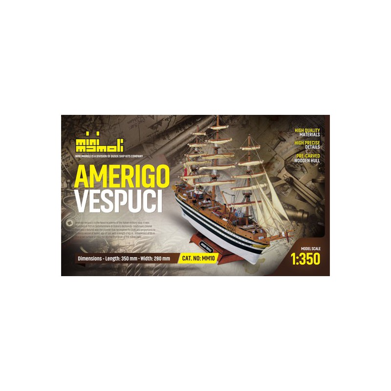 Bateau statique Amerigo Vespucci