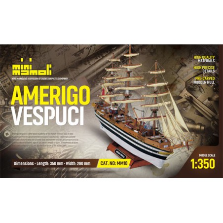 Amerigo Vespucci statisches Boot | Scientific-MHD