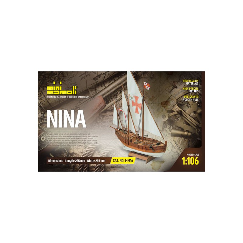 Bateau statique Nina