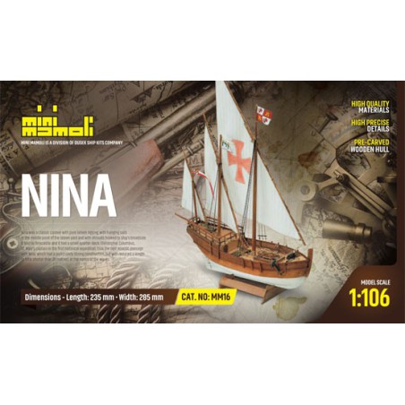 Nina static boat | Scientific-MHD