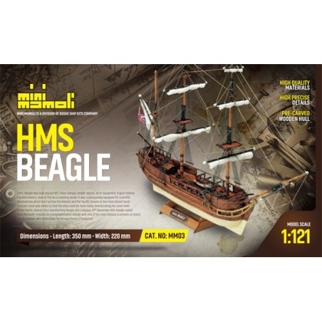 Bateau statique H.M.S. Beagle
