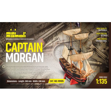 Captain Morgan static boat | Scientific-MHD