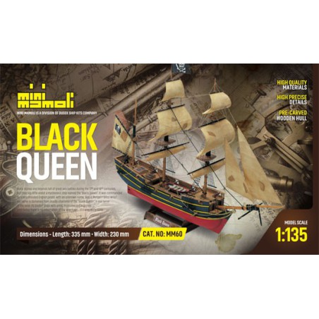 Black Queen static boat | Scientific-MHD