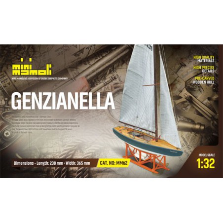Statischer Bootsstar Genzianella | Scientific-MHD