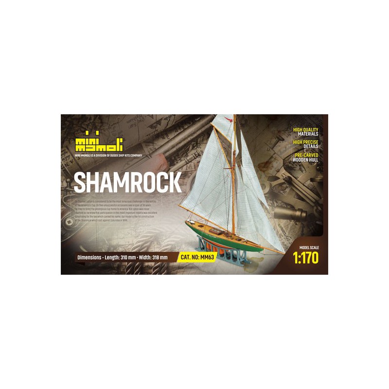 Bateau statique Shamrock