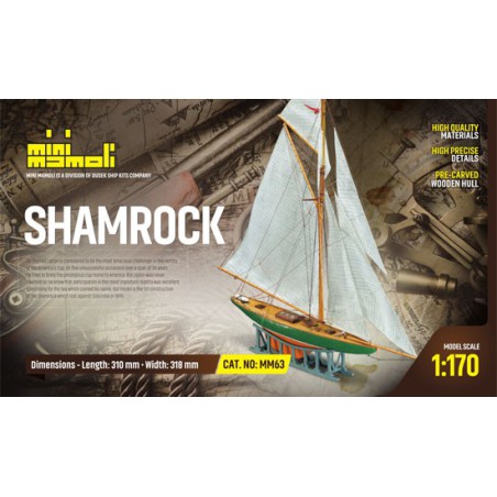 Shamrock static boat | Scientific-MHD