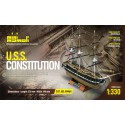 Static boat USS Constitution | Scientific-MHD