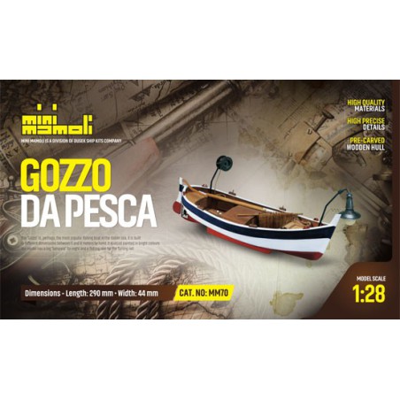 Gozzo di pasca static boat | Scientific-MHD