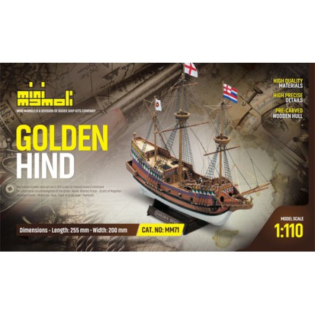 Bateau statique Golden Hind