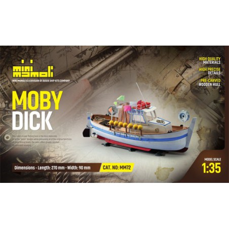 Moby Dick Static Boat 1/35 | Scientific-MHD