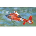 Maquette d'hélicoptère en plastique US COAST GUARD HH-65C